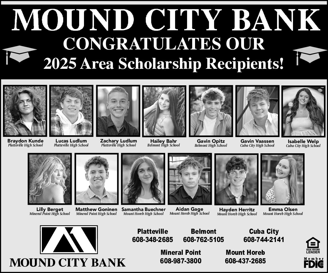 2025 MCB Scholarship Winners Scholarship 2024 Mound City Bank